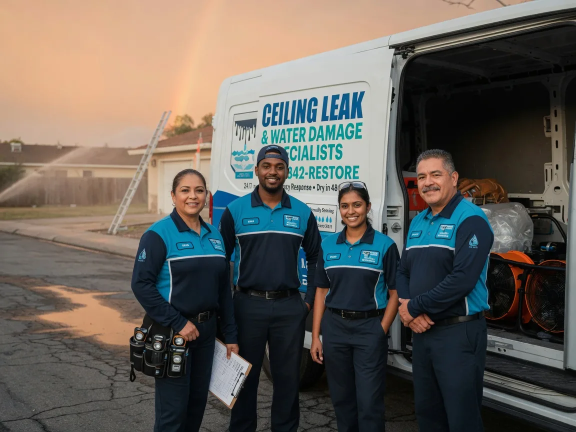 Ceiling Leak Cleanup company in Massena, IA