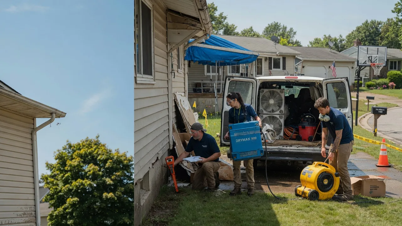 Ceiling Leak Cleanup in Massena, IA near me